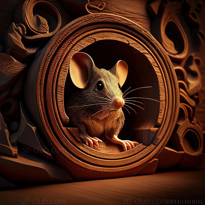 3D мадэль  Владек ИЗ MouseMaus (STL)